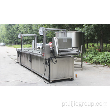 Máquina de fritadeira automática contínua industrial